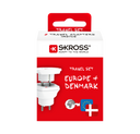 SKROSS - Rejseadapter Combo World til Danmark + Europa Jordet