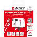 SKROSS - Maailmanmatkaaja MUV USB AC65PD USB-A+USB-C PD 65W Jordet